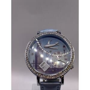 Mini World Watch Womens Quartz London Watch New Battery Works